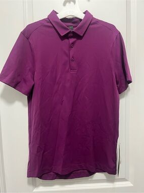 Lululemon Show Zero Polo Small, Chilled Grape Men’s NWT Orig $98 Golf Athletic